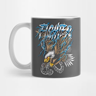 eagle fight Mug